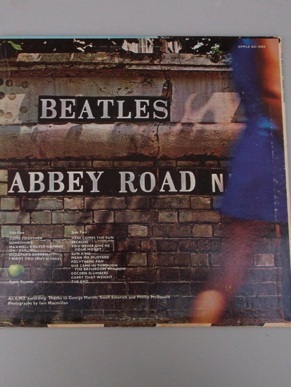 The Beatles – Abbey Road (Apple Records, Winchester Pressing) – Play‑Tested Viny - Picture 2 of 9